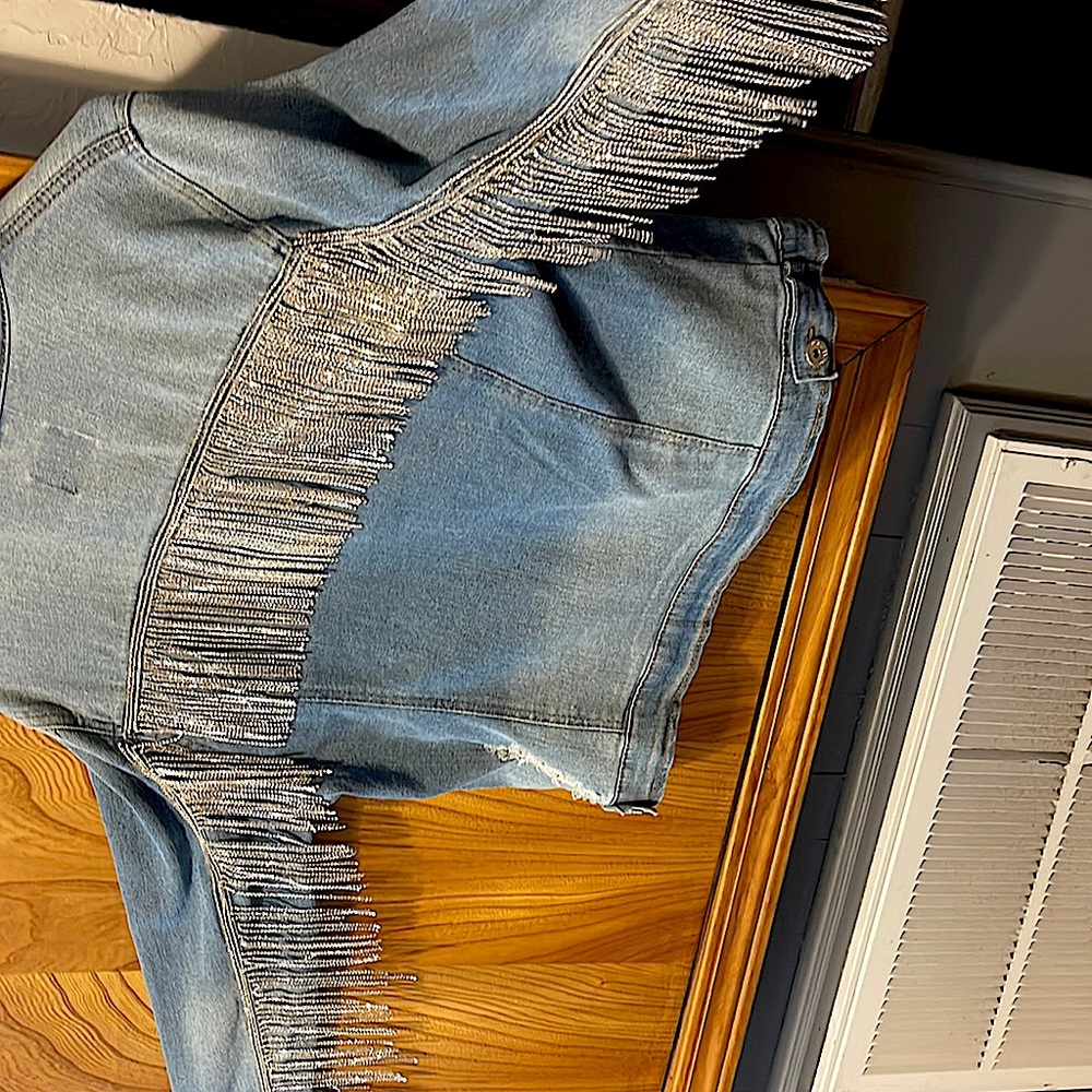 Rhinestone Jean jacket
